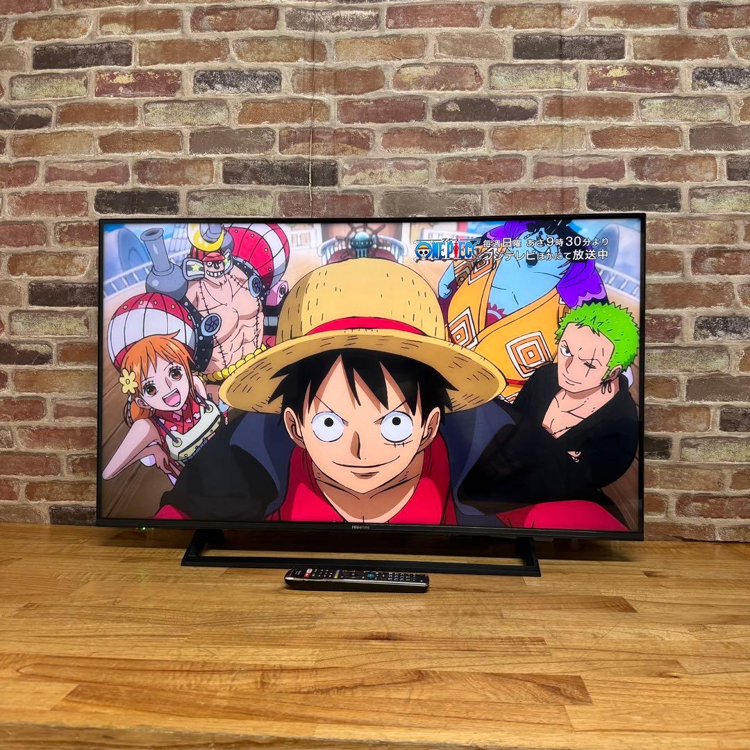ハイセンス 43V型 4K液晶テレビ 43E6800 スマートテレビ 動画アプリ