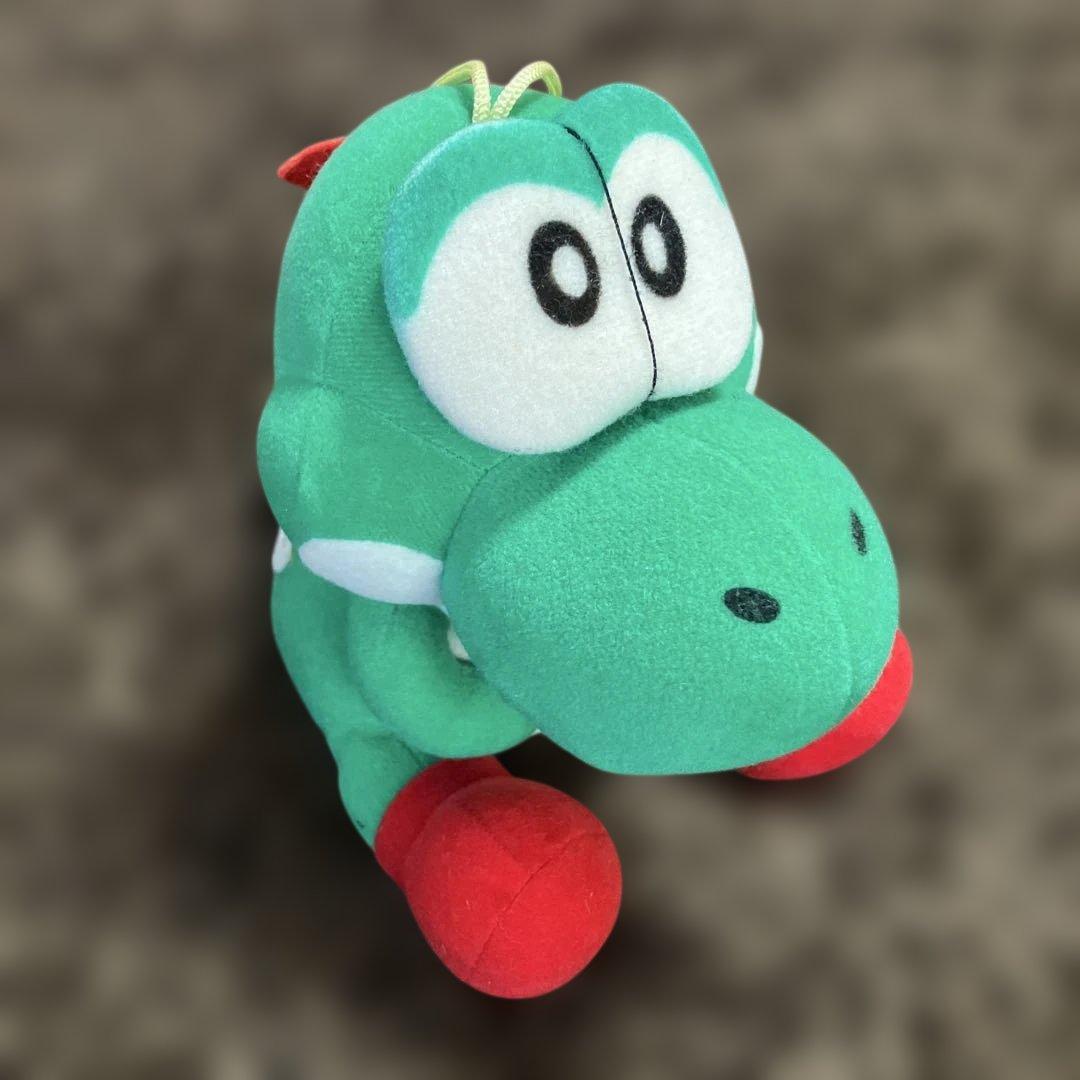 希少】スーパマリオワールド ヨッシー ぬいぐるみ 当時物 非売品