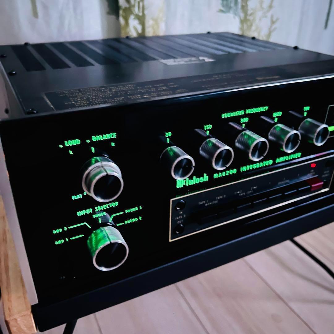年代物　MCINTOSH　MA6200 プリメインアンプ マッキントッシュ