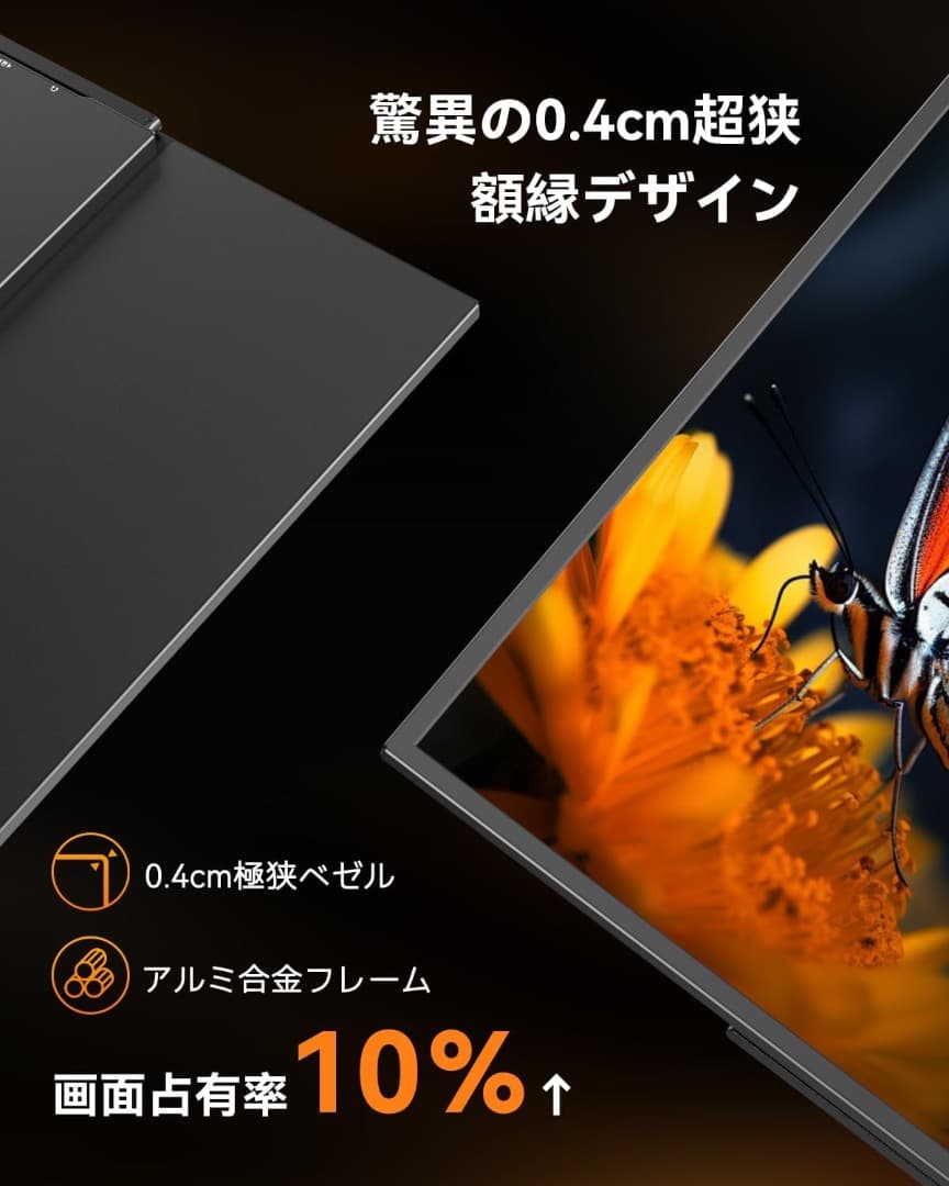 モバイルモニター 18.5インチ 120Hz ゲーミングモニター