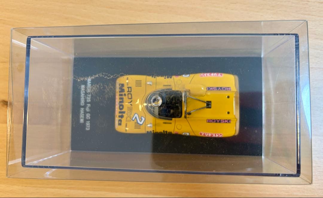 エブロ 1/43マーチ 73S 富士GC1973 長谷見昌弘 ミノルタ ミニカー