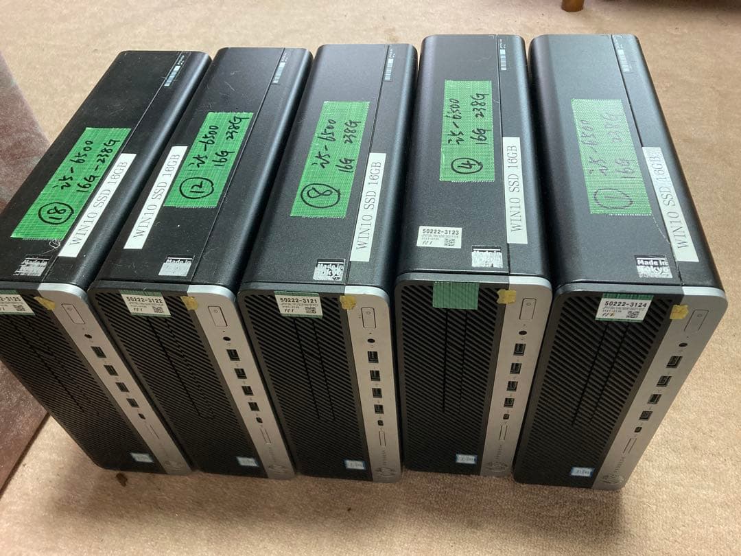 HP ProDesk 600 G3 SFF パソコンディスクトップ本体5台