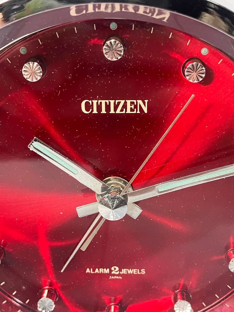 CITIZEN 手巻き式置時計 昭和レトロ スペースエイジ NO.51111 - メルカリ