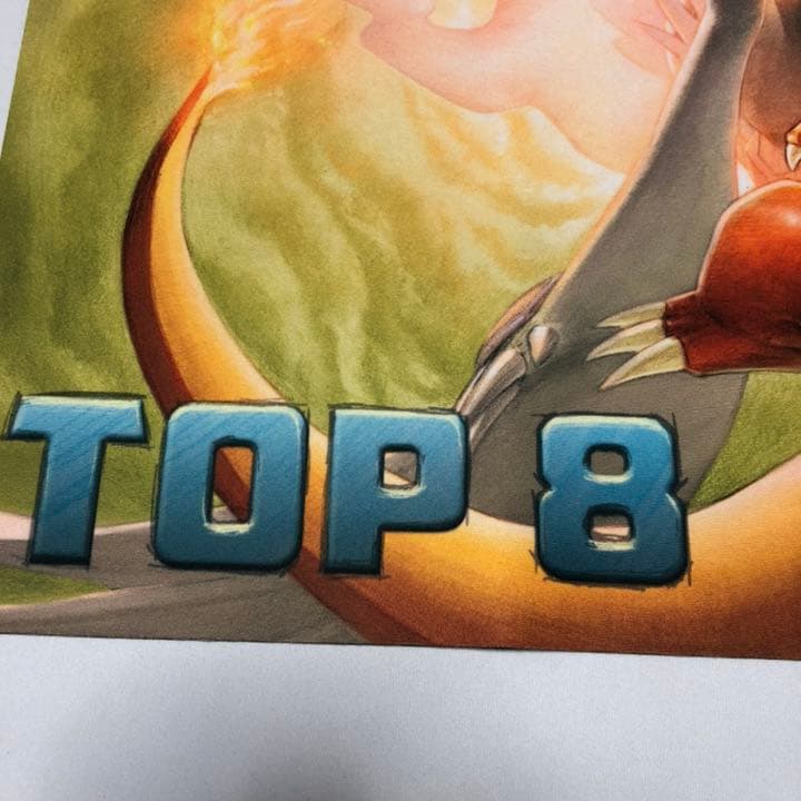 レシラム&リザードンgx プレイマット top8 ポケモンカード 英語版 海外