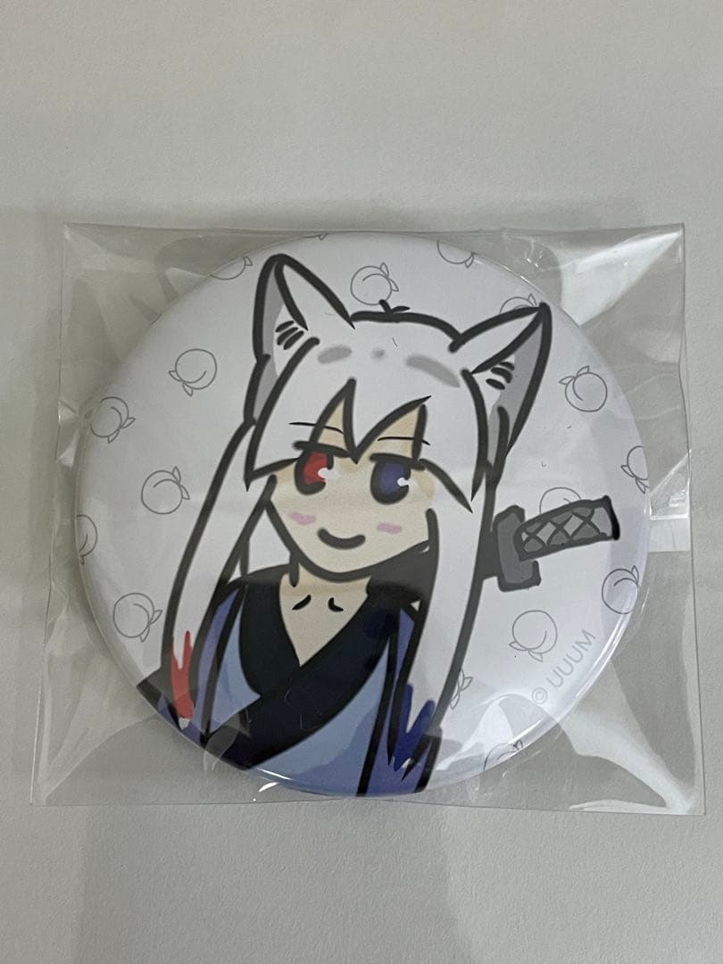 カラフルピーチ 横浜限定 どぬく 直筆イラスト缶バッジ ホロトレカ