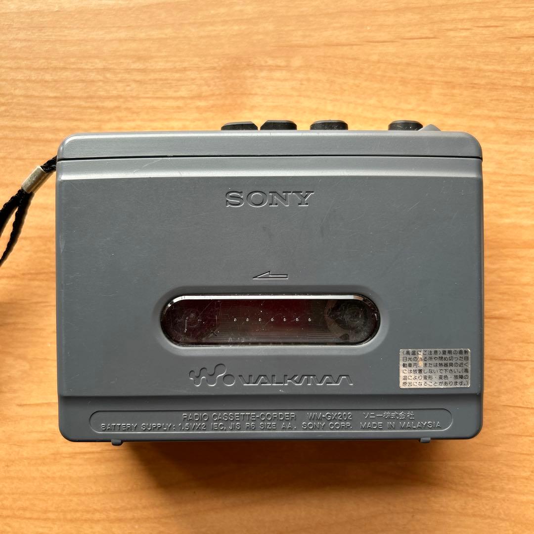 レトロ希少】SONY WM-GX202 カセットウォークマン ※ジャンク品 - メルカリ