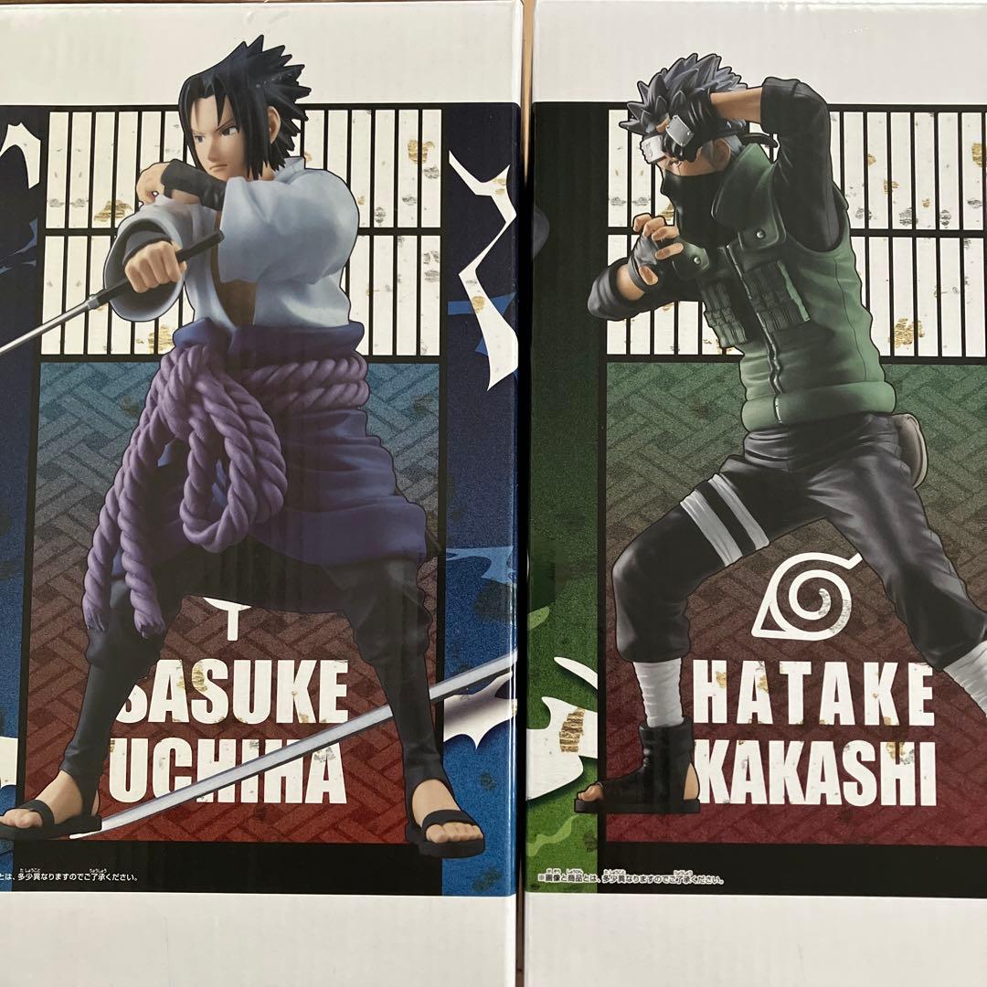 NARUTO ナルト 疾風伝 フィギュア Grandista カカシ サスケ - メルカリ