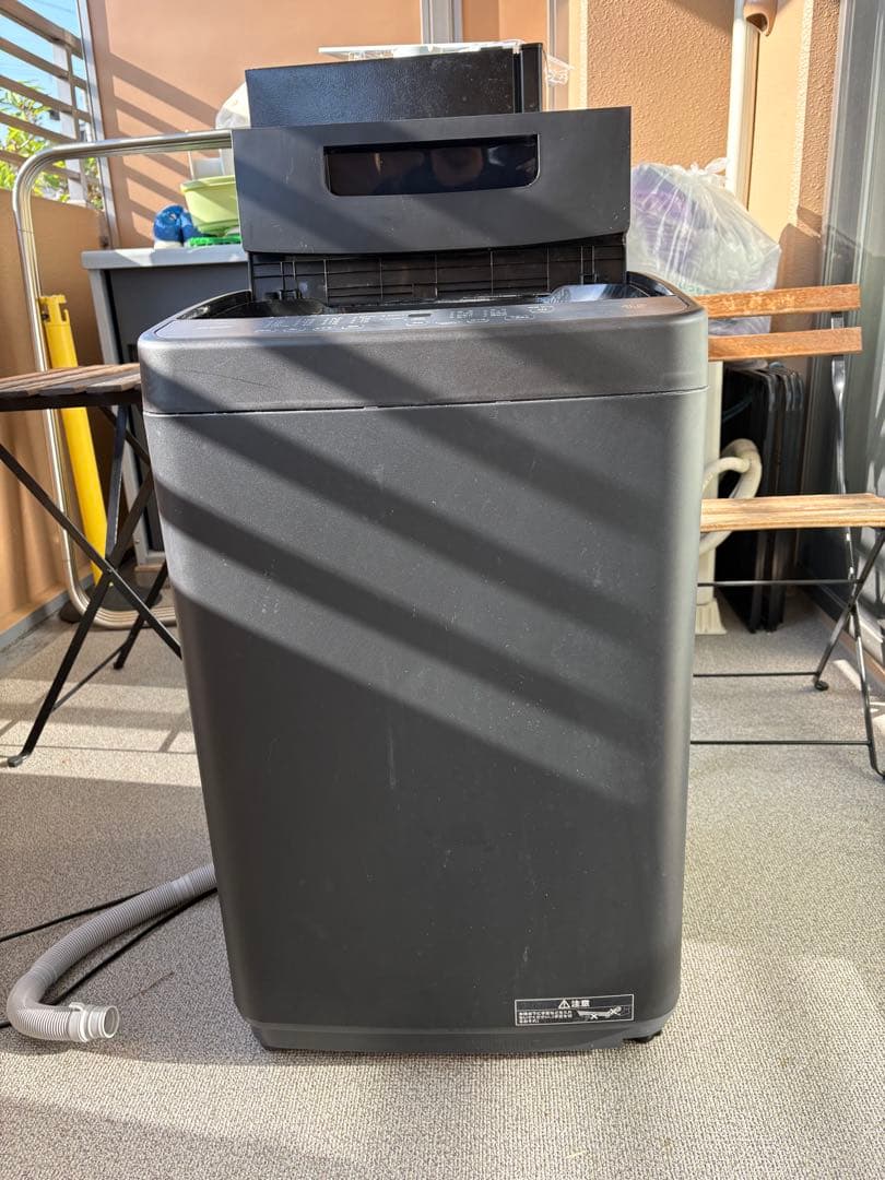 縦型洗濯機本体 4.5kg ブラック