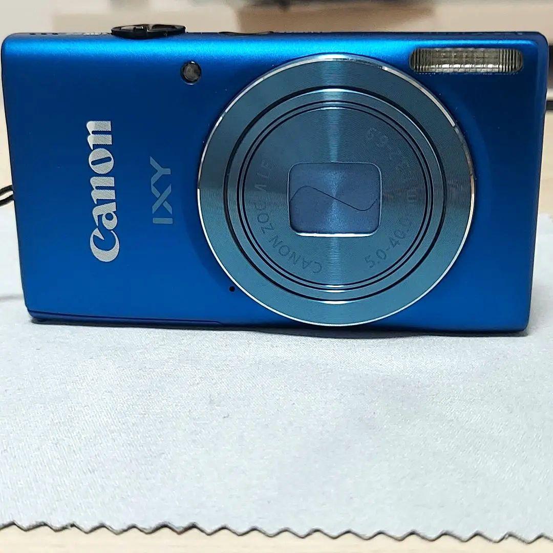 【美品】Canon デジカメ IXY100F ブルー