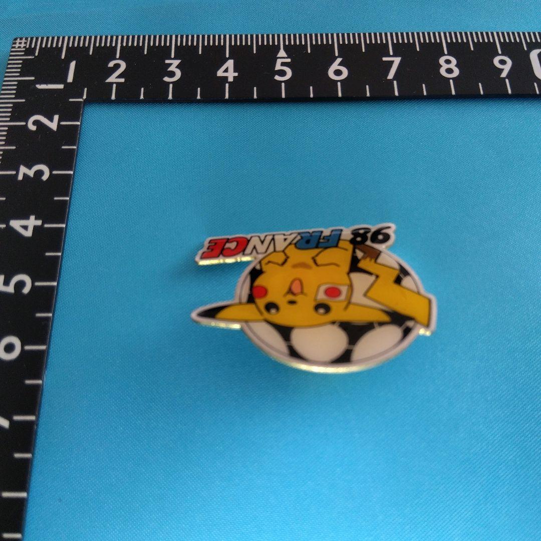 1998年 FIFA ワールドカップ フランス大会 ピカチュウ ピンバッジ