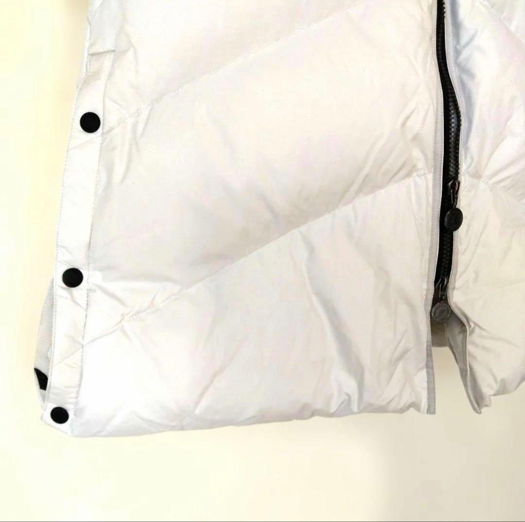 FILA GOLF《新品・未使用》ダウンコート ホワイトLL Aラインロング丈