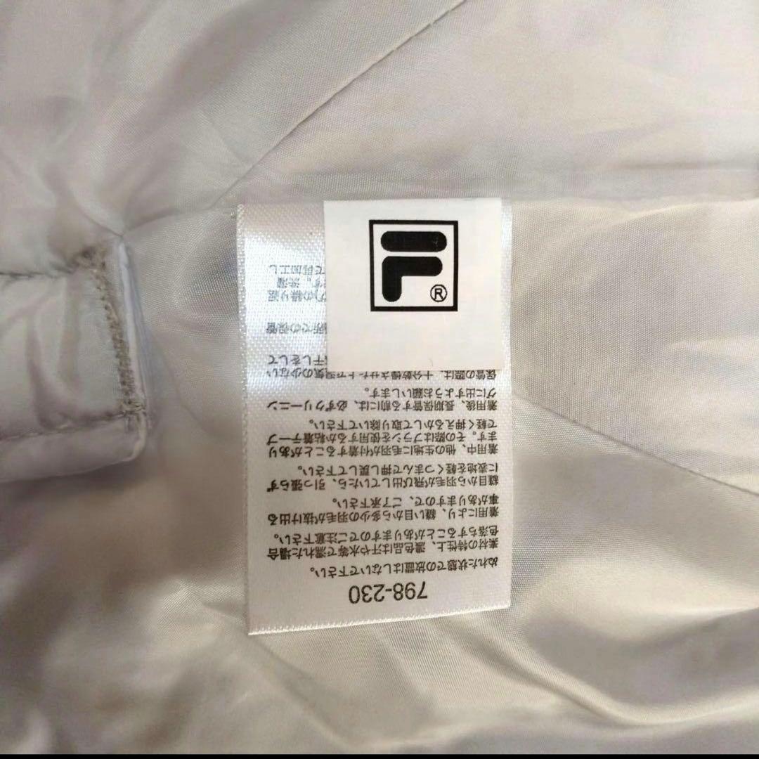 FILA GOLF《新品・未使用》ダウンコート ホワイトLL Aラインロング丈