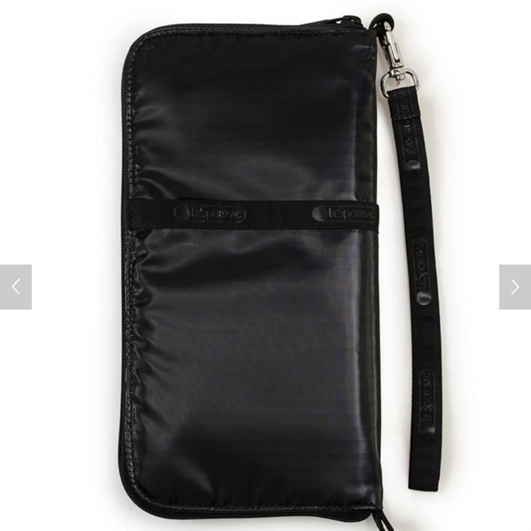 レスポートサック ひとりっぷ マスタートラベルウォレット黒 2025年版