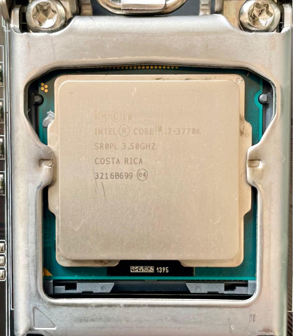 Core i7 3770K+P8Z77-MPRO+32GB 組込済みセット売り