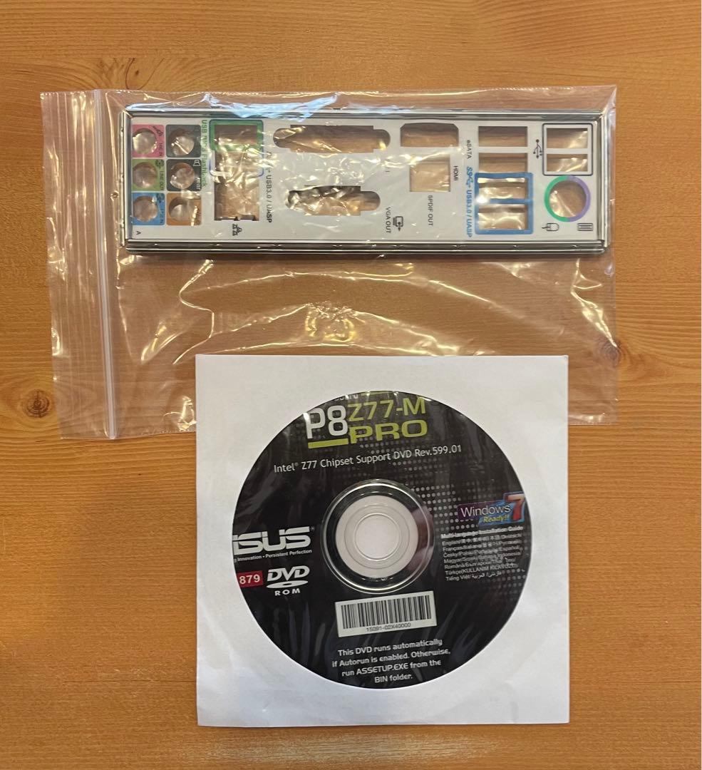 Core i7 3770K+P8Z77-MPRO+32GB 組込済みセット売り