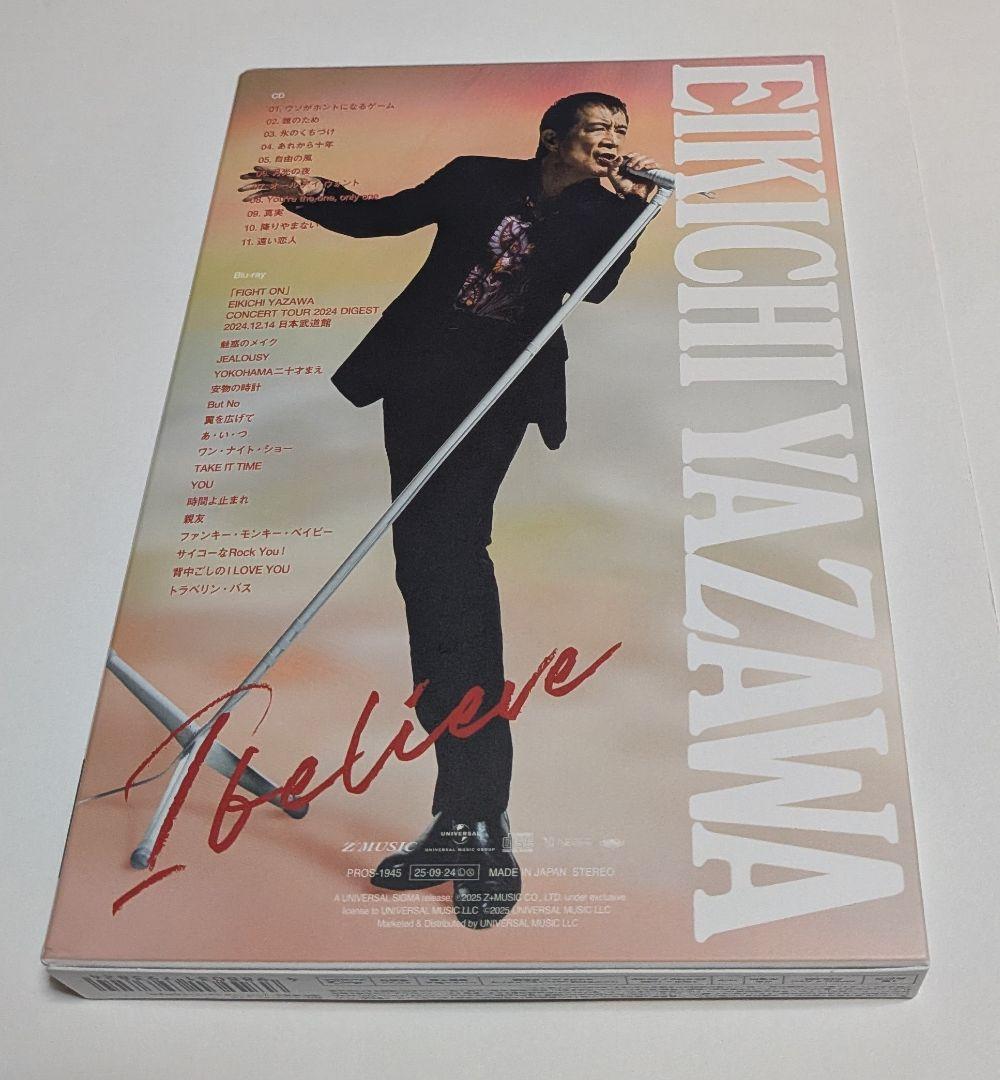 矢沢永吉 I believe CD FC限定盤TYPE-A Blu-ray付レア - メルカリ