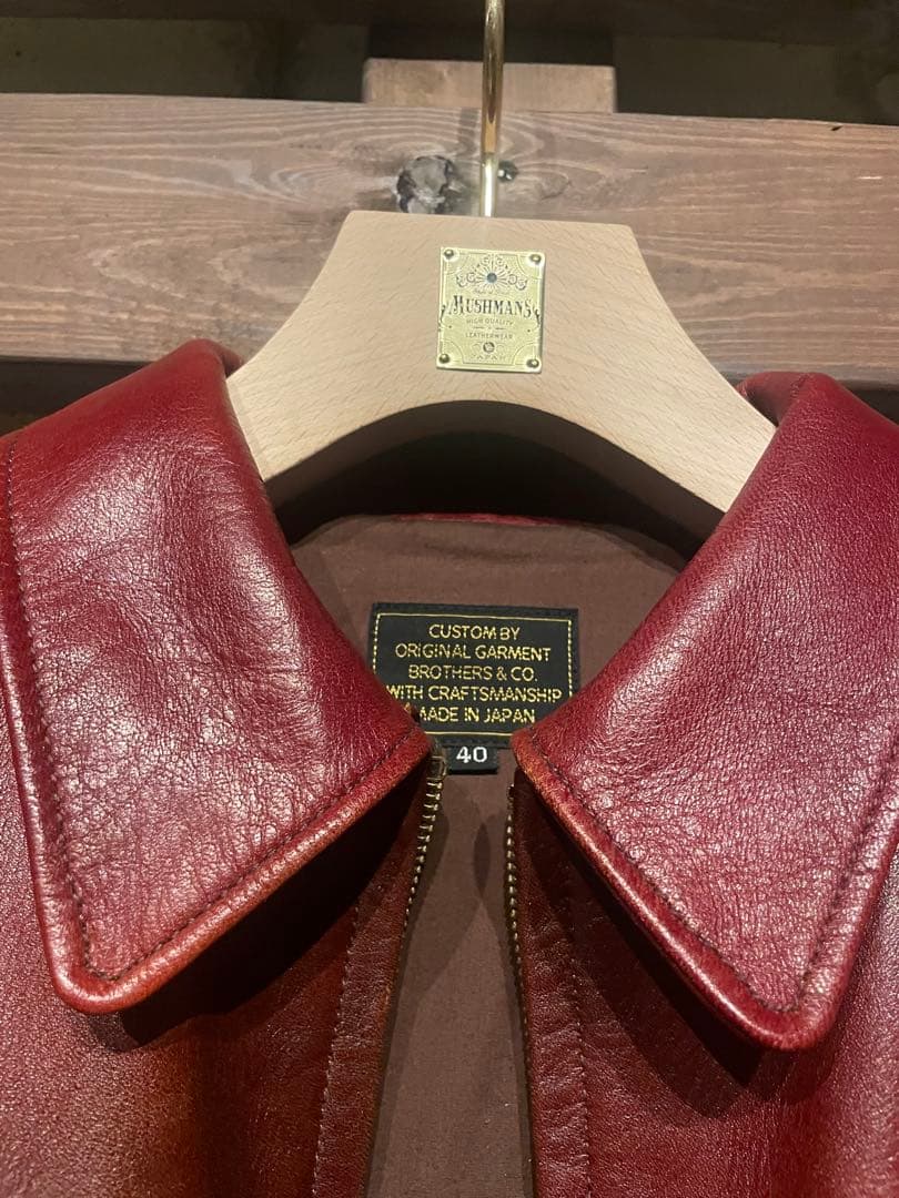 ワイツーレザー O.G.BROS. ホースハイド OG-15 サイズ40 A-2