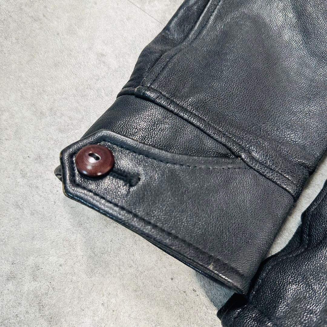 COOTIE クーティ ゴートレザージャケット ブラック サイズM - メルカリ