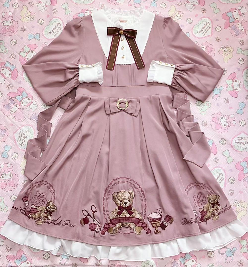 ☆美品☆ Amavel Handmade Teddy Bearワンピース ☆ - メルカリ