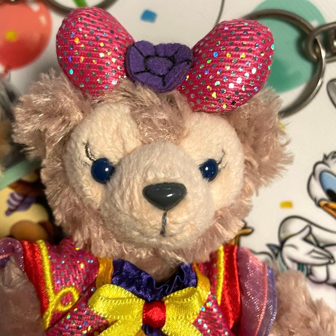 香港ディズニー☆10周年。ダッフィー♡シェリーメイฅ۶•ﻌ•キーホルダー