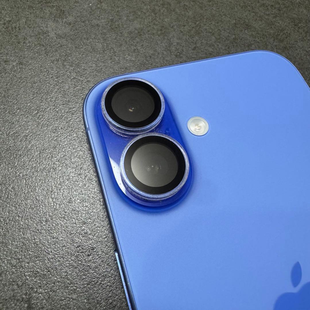 【お値下げ】iPhone16 128GB ウルトラマリン【美品】