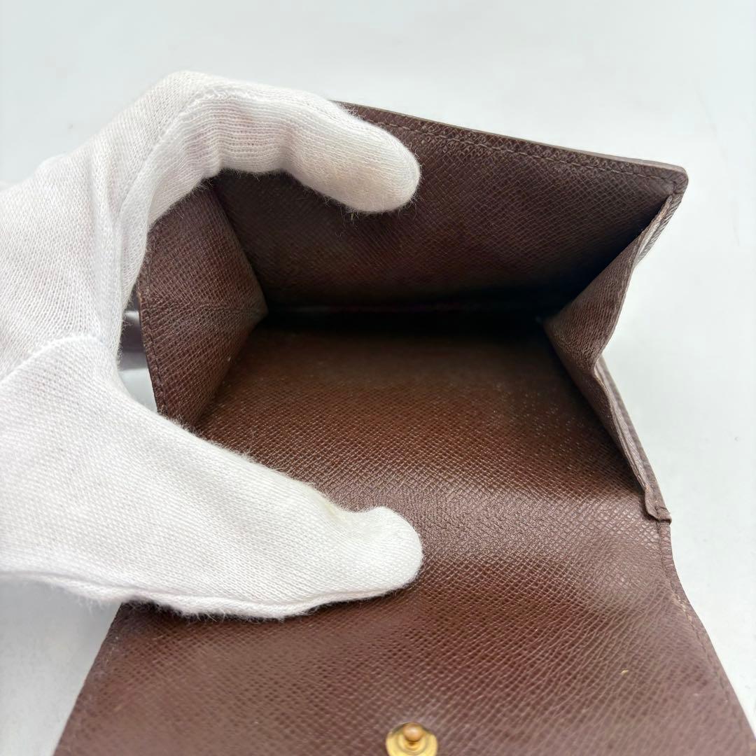 ルイヴィトン ポルト フォイユ エリーズ ダミエ 折り財布0906-S6791t