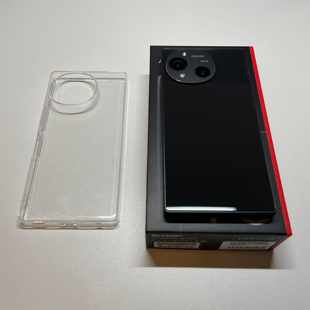 【美品】AQUOS R10 CharcoalBlack 256GB