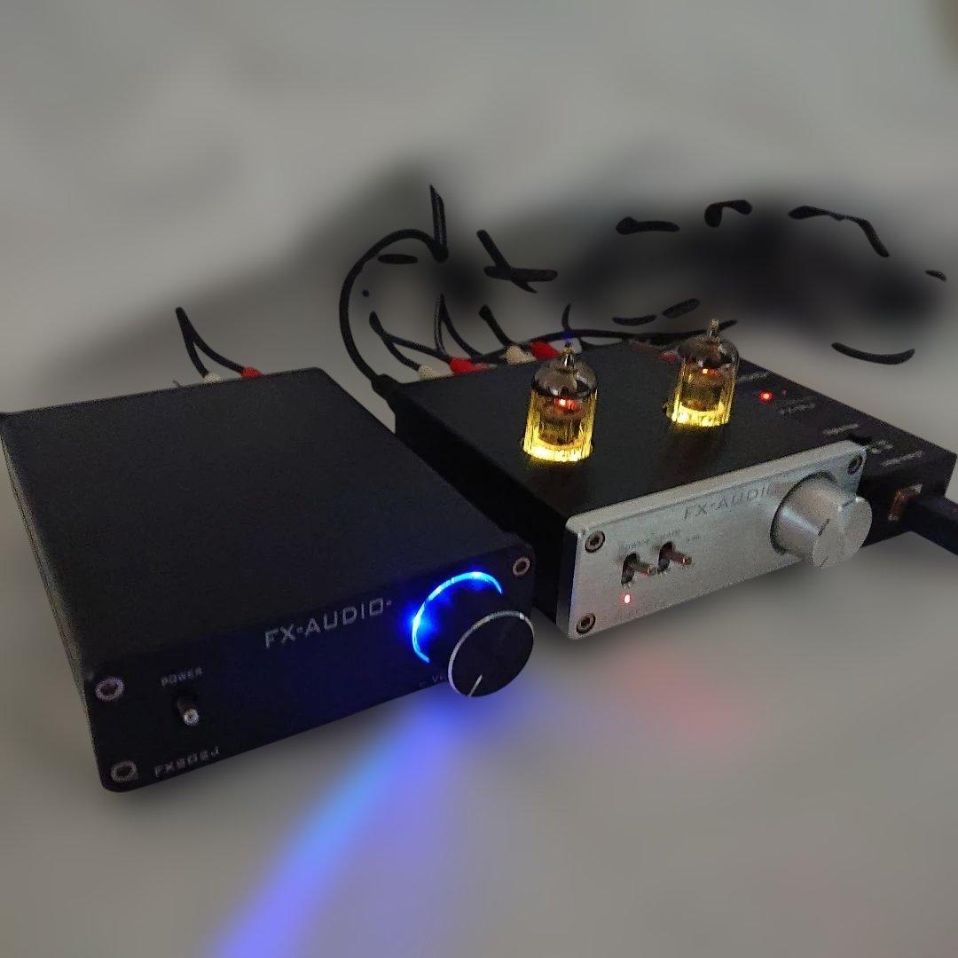 アンプ FX-AUDIO FX-01J TUBE-01J FX202J