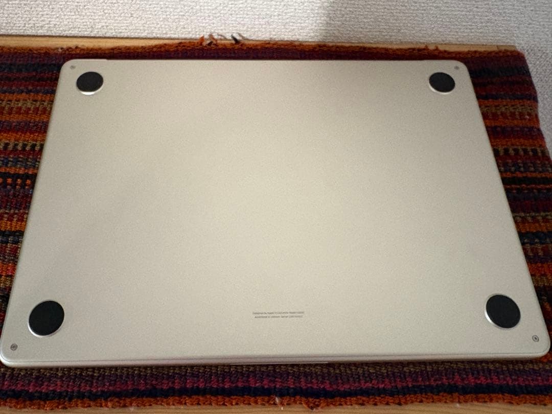 Macbook Air 13インチ スターライト 16GB 512GB