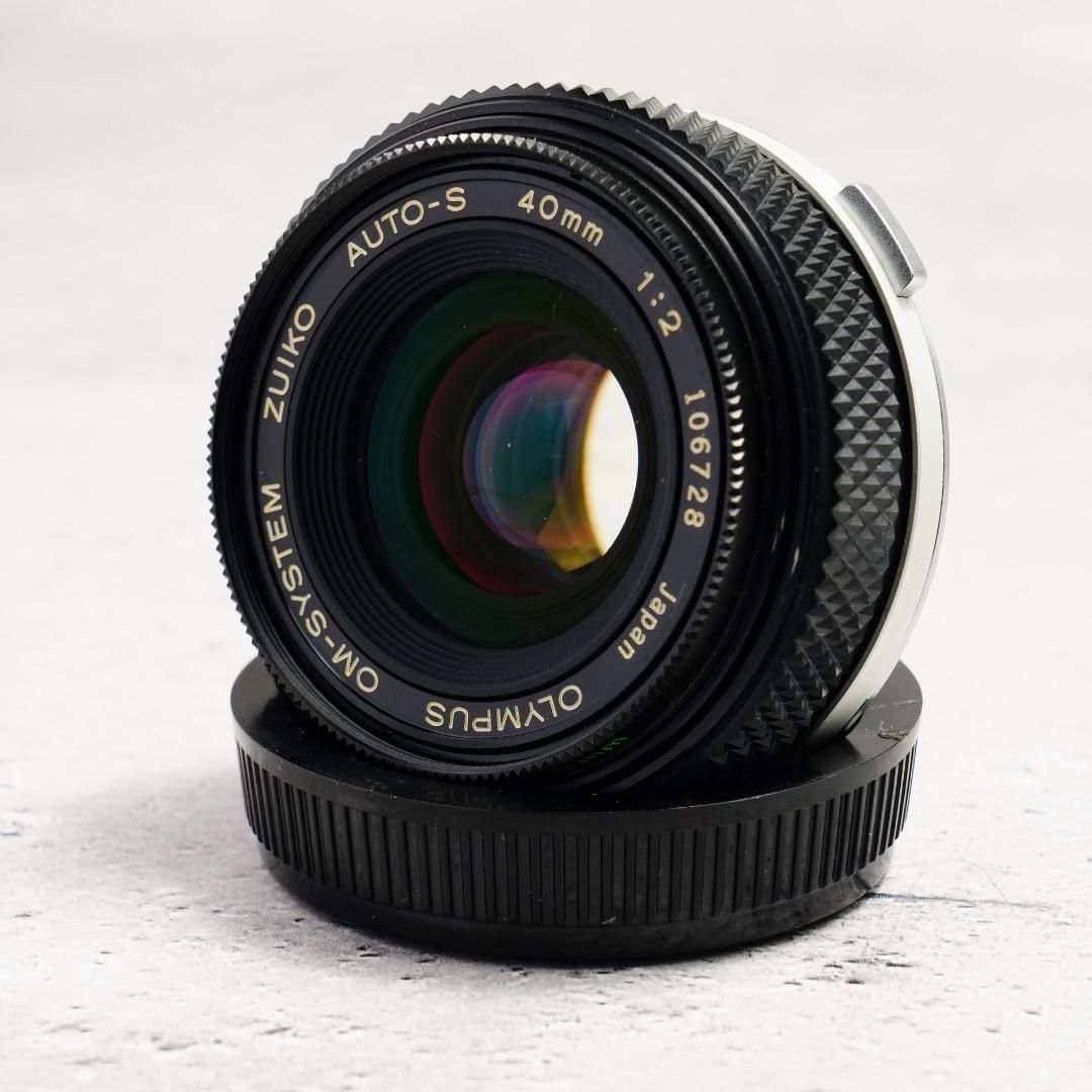 【極美品】動作◎ オリンパス Zuiko Auto-s 40mm F2 728