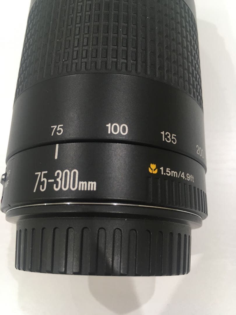 キャノン Canon EF 75-300mm ズームレンズ TO.1721