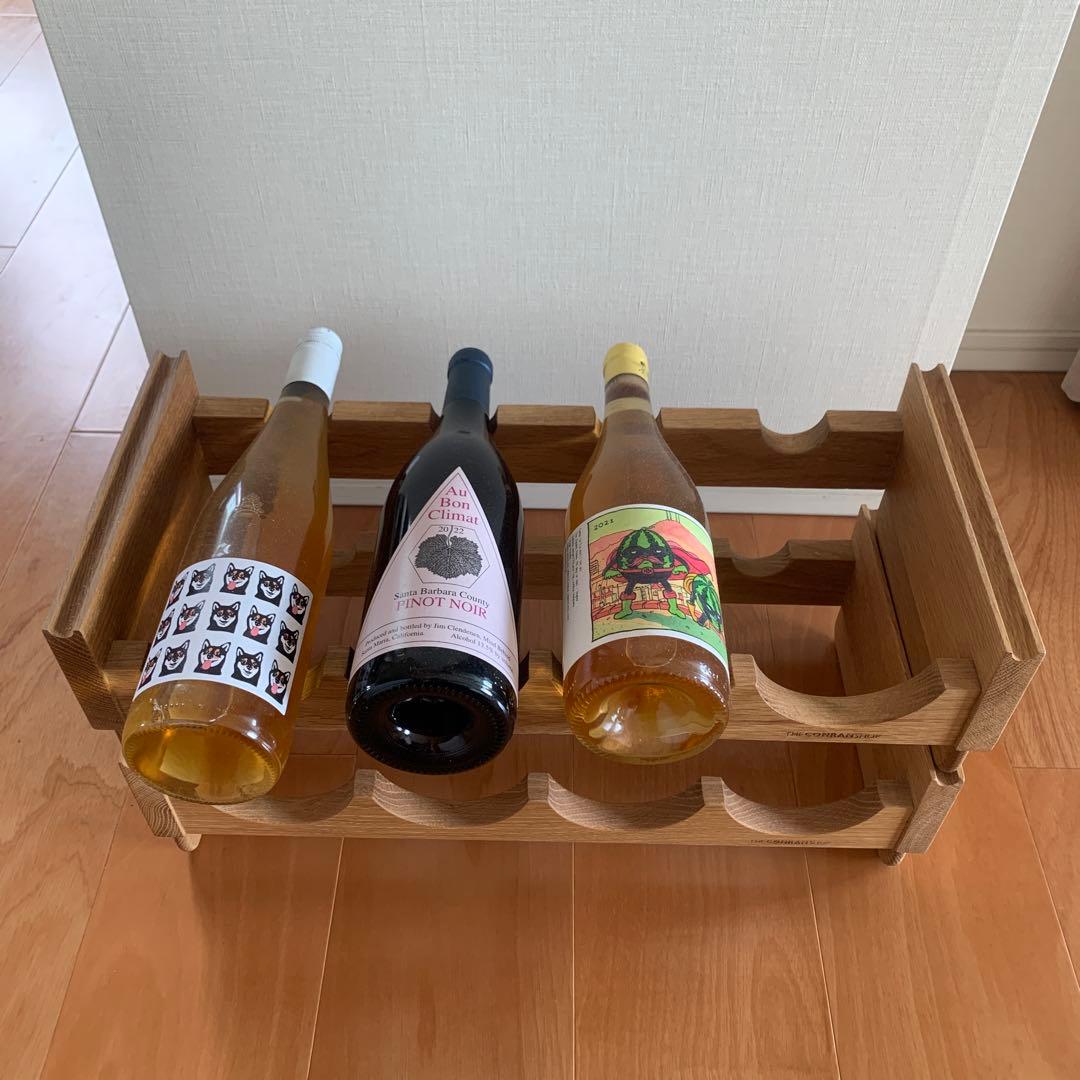 THE CONRAN SHOP 木製ワインラック 2段式 TRADITIONAL WINERACK COMPANY 12 BOTTLES DARK OAK｜ワインツール