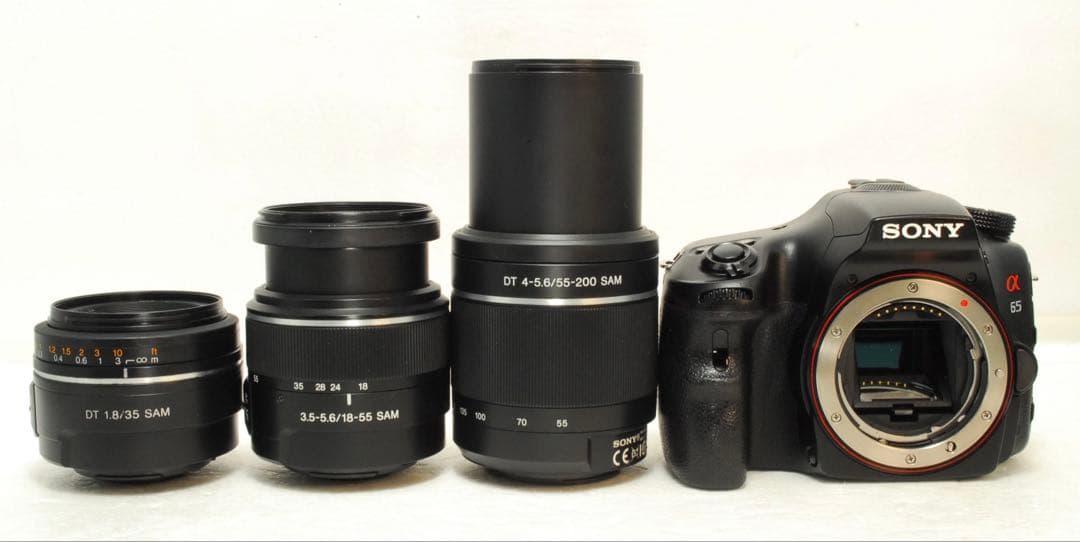 まいたけ様期間限定値下‼️SONY α65 ❤️スマホ転送 トリプル ソニー