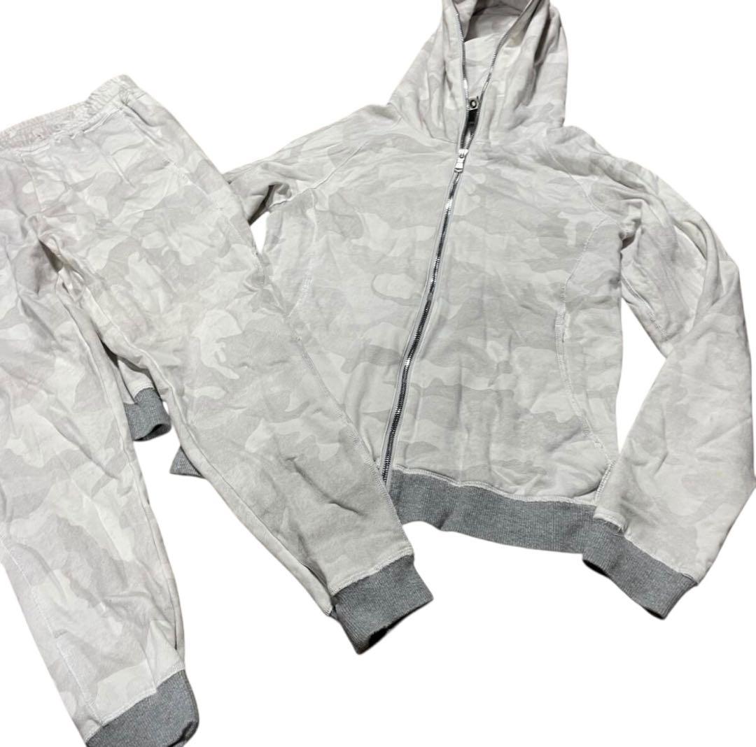 WJK ジャージ セットアップ 迷彩 24ss グレー M