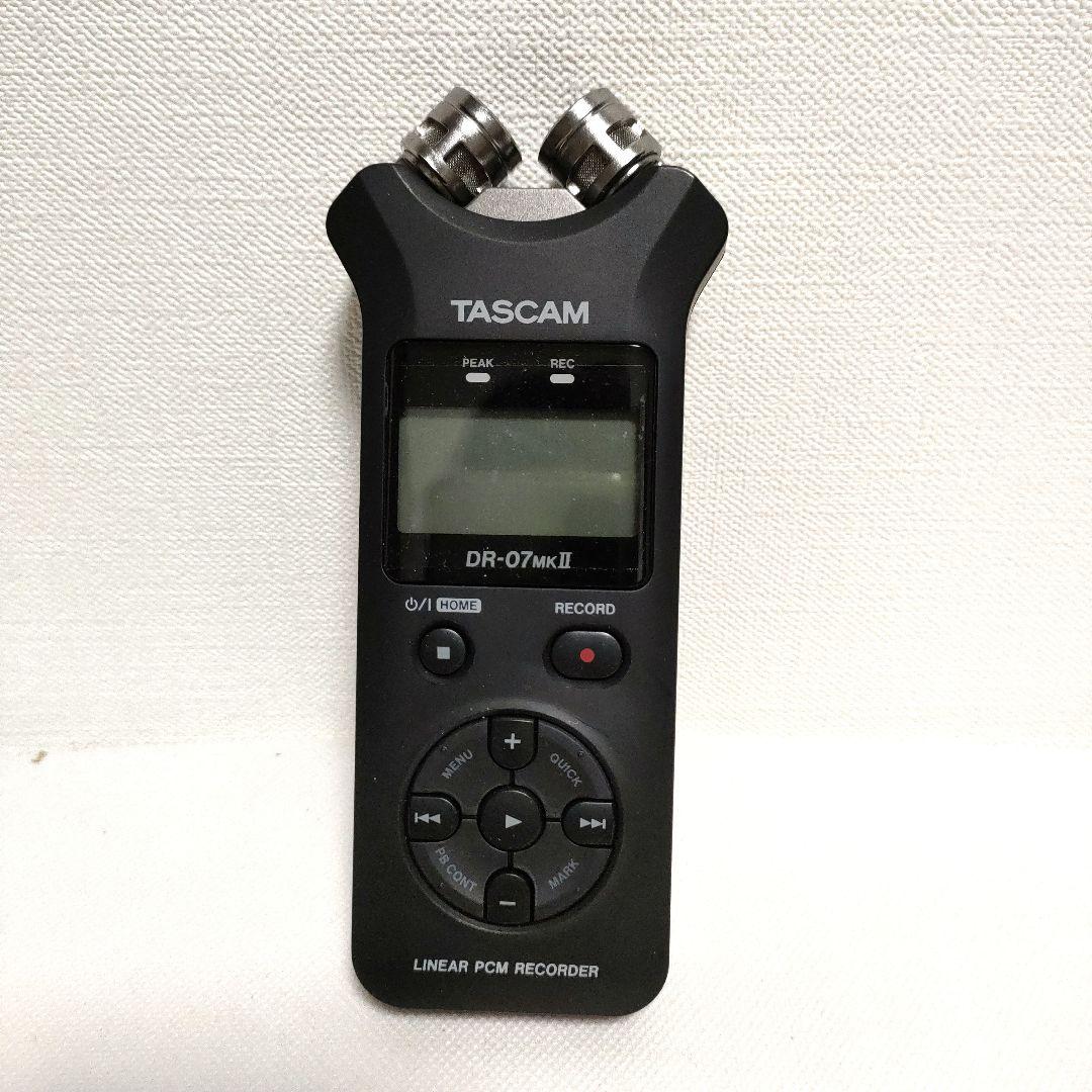 TASCAM DR-07mkIIポータブルデジタルレコーダー DR-07MKII | リニアPCMレコーダー | TASCAM (日本)