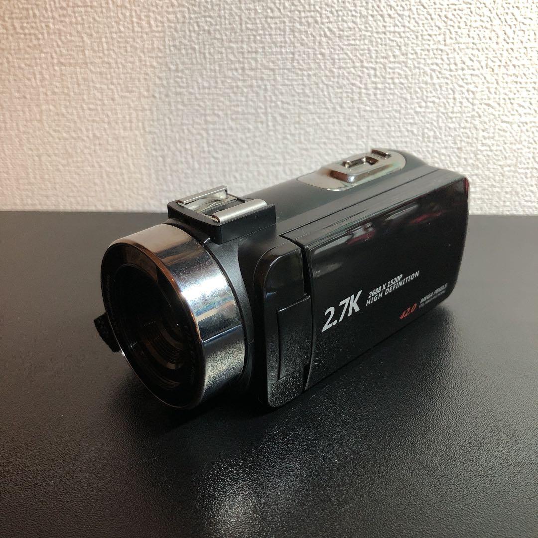 動作確認済み ビデオカメラ 2,7k 日本語説明書付き 2.7K高解像度 デジタルビデオカメラ F3VC27-01 | フィールドスリー株式会社