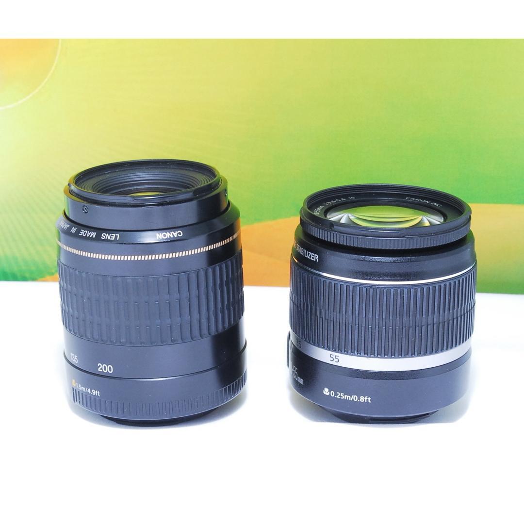 初心者おすすめ✨Canon kiss X4 ダブルレンズセット 一眼レフ 美品