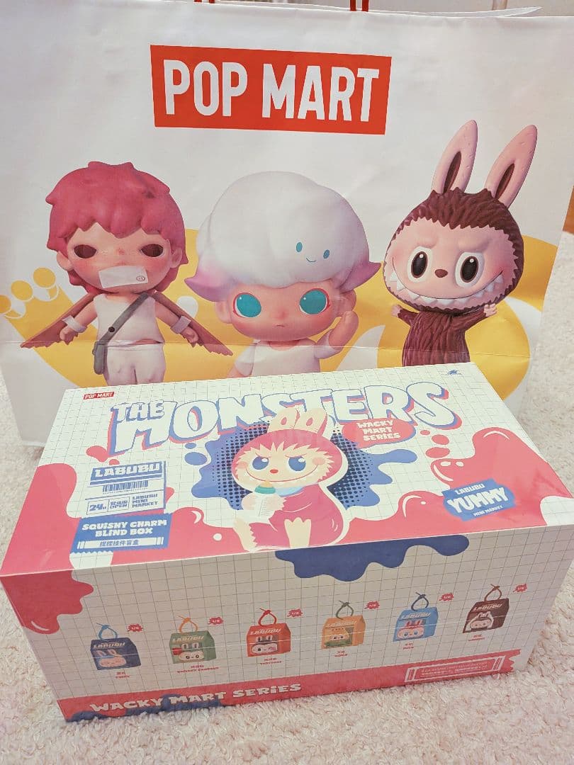 THE MONSTERS Wacky Mart ぷにぷにチャーム アソートBox