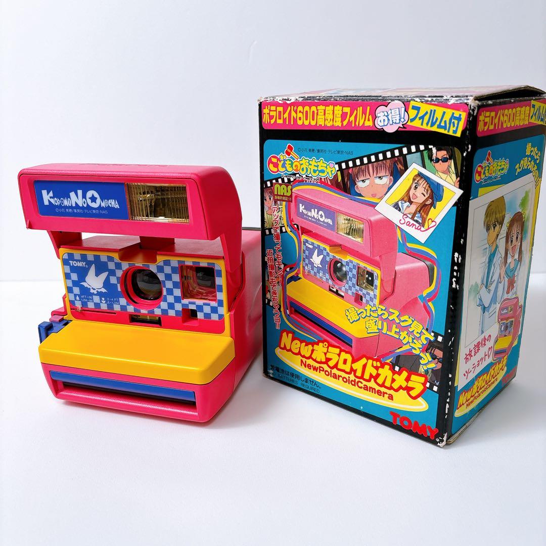 希少 TOMY こどものおもちゃNEWポラロイドカメラ - メルカリ
