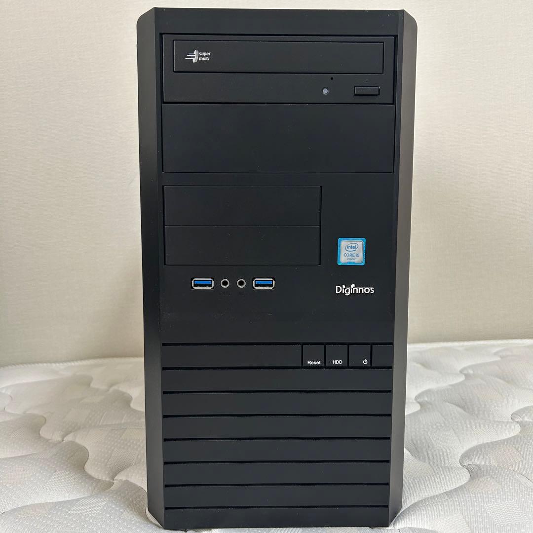 Diginnos デスクトップPC windows10 corei5-6500 - メルカリ