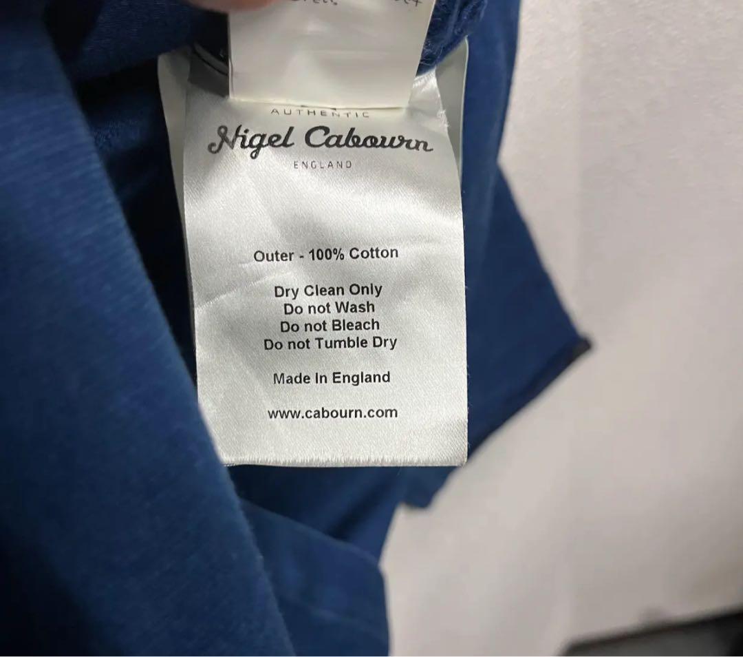 NIGEL CABOURN/WASHED CAMERAMAN JKT/インディゴ - メルカリ