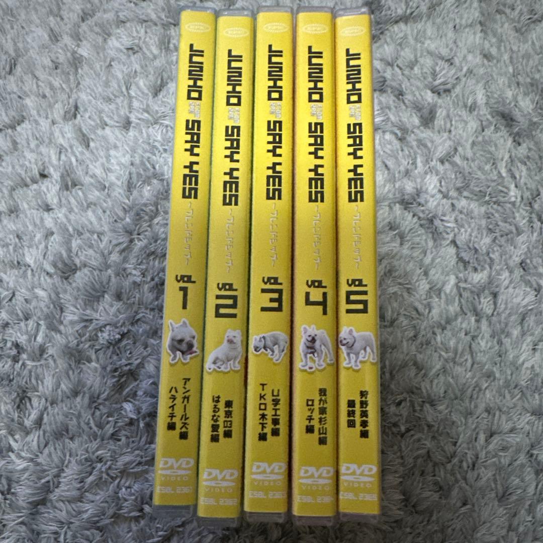 JUNHO(2PM) SAY YES ~VOL.1〜5 おまけDVD６枚