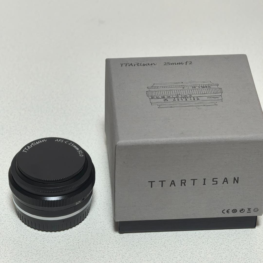 TTArtisan 25mmf2レンズ（銘匠光学）Xマウント