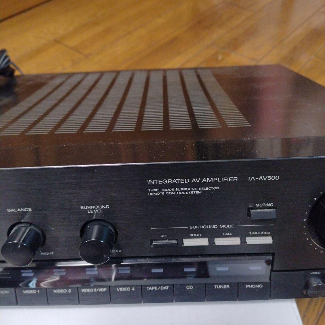 SONY TA-AV500 パワーアンプ