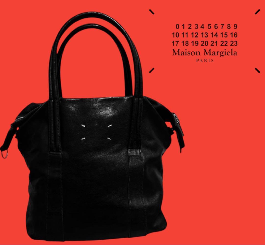 値下交渉◎】 Maison Margiela セーラーバッグ 黒 マルジェラ - メルカリ