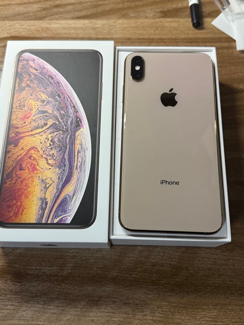 Apple iPhone XS Max ゴールド 美品 値下げ不可