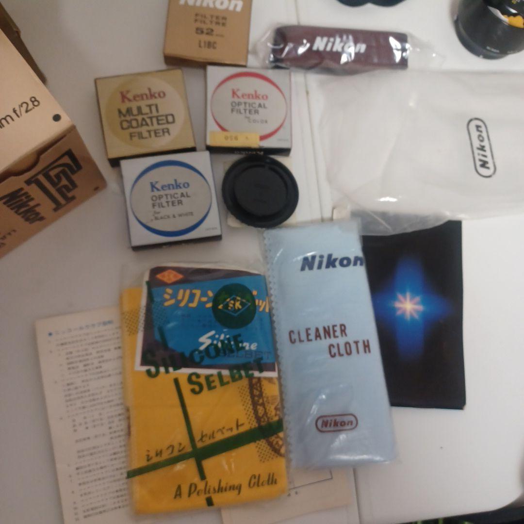 Nikon F3 一眼レフ　カメラ フルセット　レトロ　ニコン　レンズ　ケース