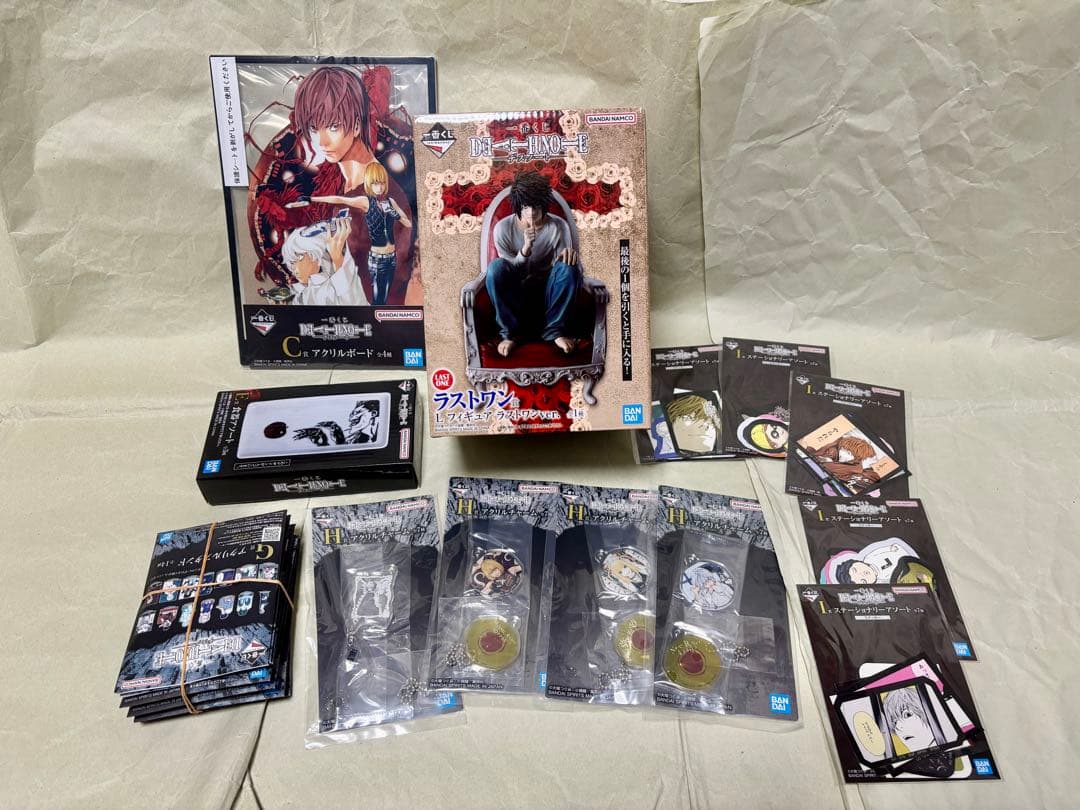 一番くじ DEATH NOTE デスノート ラストワン賞(L/エル) その他 一番くじ DEATH NOTE」のラストワン賞公開！印象的なポーズのLの