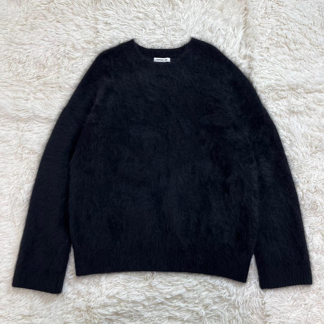everyday i like. fluffy sweater ラクーン ニット - メルカリ
