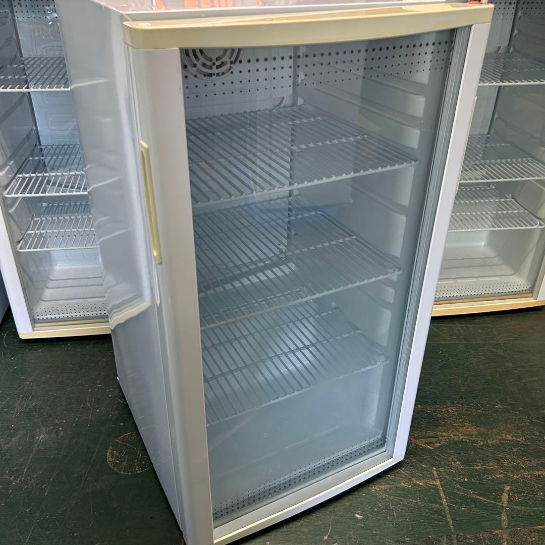 110 業務用 冷蔵ショーケース オフィスコンビニ XW-105 左右開き 小型